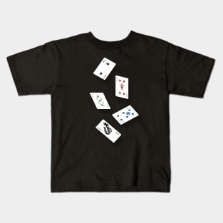 High Card Cards Kids T-Shirt